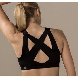 Lululemon | Enlite Bra High Support | Sz 32DD | Black | EUC